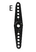 FUTABA セレーションホーンEタイプ　10個入り BS0142【メール便可】