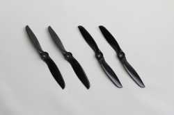 APC 5.1x5E FPVドローン用強化プロペラ4本セット（黒）