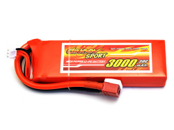 DINOGY ダイノジー　リポバッテリー7.4V3000mAh 30C (LC-2S3000D)