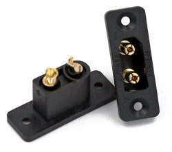 AMASS 純正 XT90E-M ドローン用マウント式XT90オスコネクター