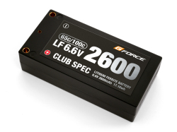 G-FORCE CLUB SPEC LiFe 6.6V 2600mAh GFG102