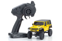 京商 ミニッツ4×4 レディセット ジープ ラングラー アンリミテッド ルビコン ヘラヤライエロー 32521Y