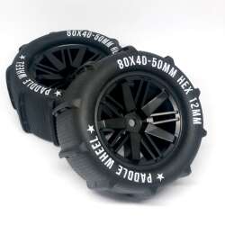 BOOST78 TS-01 サンドタイヤ＆ホイール 接着済(2個入)