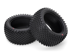 G-FORCE ソフトコンパウンドリヤタイヤ Rear Tyre Block Type Soft Compound (High Traction Buggy Tyre[Rear]) GOP142