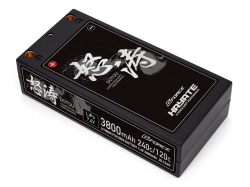 G-FORCE HAYATE 怒涛 LiPo for Drift 7.4V 3800mAh 120C/240C GFG018 ドリフトカー用リポバッテリー ジーフォース