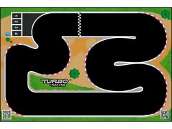 ハイテック  TURBO RACING ターボレーシング 1/76 スケール RCトラックアドバンスB 80×120cm 760177 HITEC