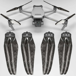 MA DJI Mavic 3用 STEALTH カーボンファイバー強化アップグレード・プロペラ 4本セット