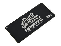 ジーフォース ドリフトシャーシ用ウェイトプレート Drift Weight Plate for Short Size (36g)  GD105 G-FORCE Gフォース