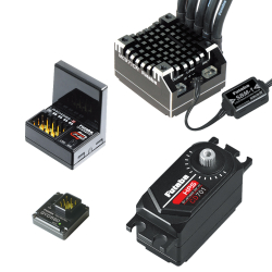 フタバ DRIFT PACK RSGMセット レシーバーR404SBS-E+サーボCD701＋ジャイロGYD560+モーターコントローラーMC971CR  00107462