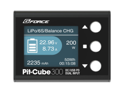 ジーフォース 最大300W／15A出力 DC/PD充放電器 Pit-Cube300（Pit-Cube300 DC/PD Charger）G0412 G-FORCE Gフォース