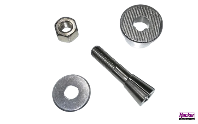 HACKER コレットプロペラアダプター(6mm/8mm)