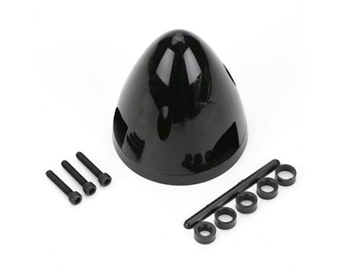 DU-BRO 550 3枚ペラ用スピンナー3インチ（76mm/黒）