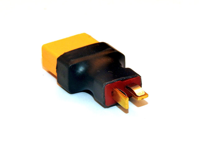 LB DEANS Tオス-XT90メス変換アダプター