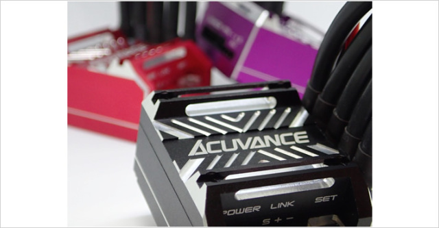 ACUVANCE XARVIS(ジャービス) edit.2 ブラック RCカー用ブラシレスアンプ 60512 アキュヴァンス ジャービスBK