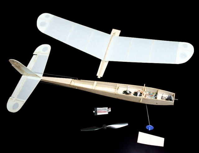 スタジオミド RCライトプレーン R/Cスカイチャレンジャー バルサキット  