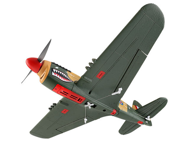 ハイテック XM 2.4GHz エアープレーン A220 P-40 ファイター［P