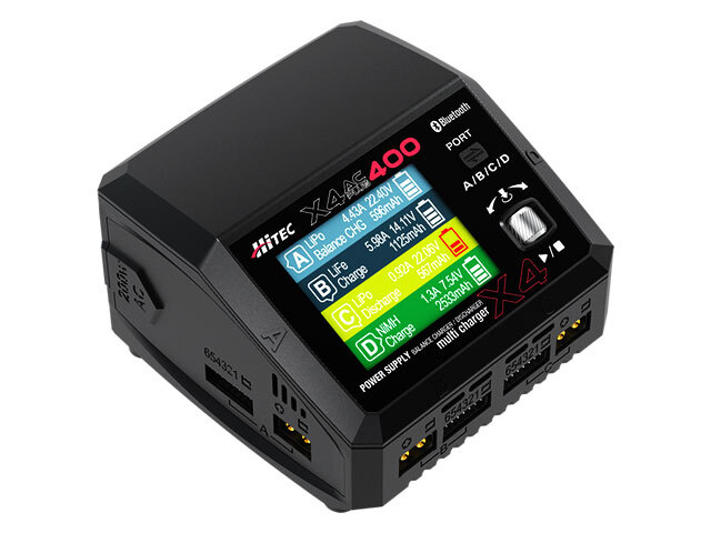 ハイテック マルチチャージャー X4 ACプラス 400 (HITEC Multi Charger 