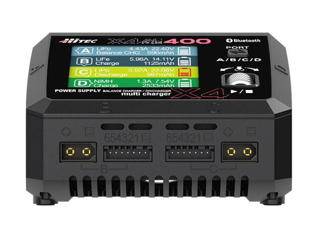☆ハイテック マルチチャージャー X4 ACプラス 400 (HITEC Multi 