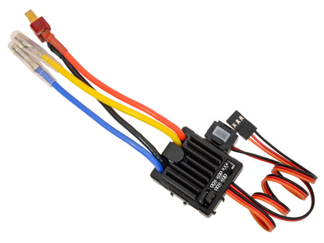 G-FORCE Hitecのブラシモーター用ESC新品とオマケにブラシモータ他 防水ブラシモーターESC［ HT60 ］ | Hitec Multiplex Japan Inc.
