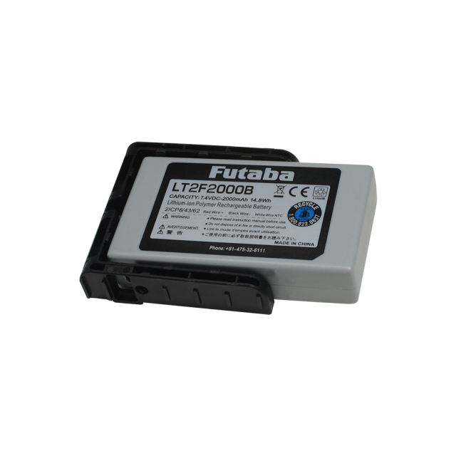 RC ブルトーザ 5ch 充電式 フタバ T10PX/T6PV用LiPoバッテリースペーサー BB1237 FUTABA
