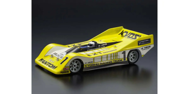 ゴールド 京商 ファントム EP 4WD CRC 2 ボディ エアブラシ塗装