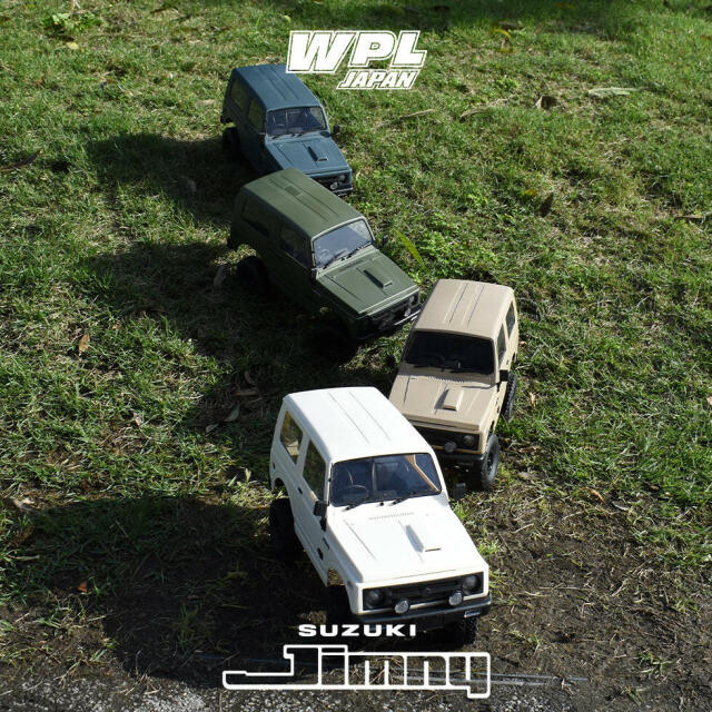 WPL JAPAN スズキ ジムニー(JA11) C74 RTR オリーブ WPL JAPAN C74 スズキ ジムニー (JA11) – RAYWOOD