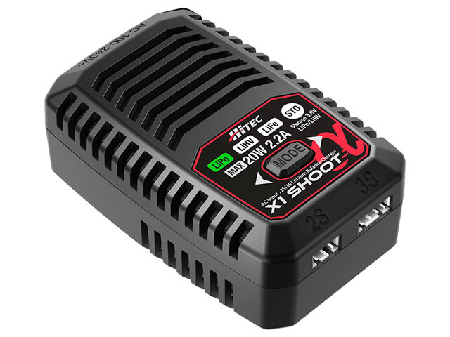 ハイテック ACバランス充・放電器 X1 シュート アルファ リポ2/3セル