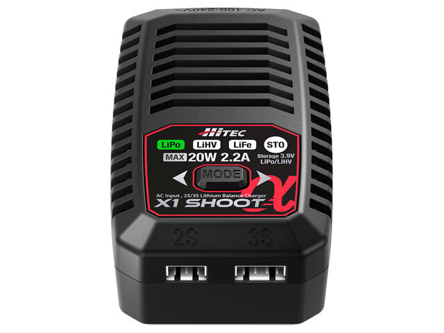 ハイテック ACバランス充・放電器 X1 シュート アルファ リポ2/3セル