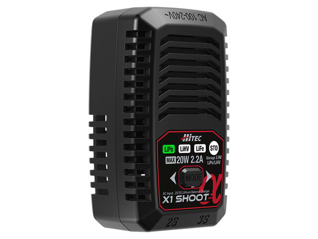 ハイテック ACバランス充・放電器 X1 シュート アルファ リポ2/3セル