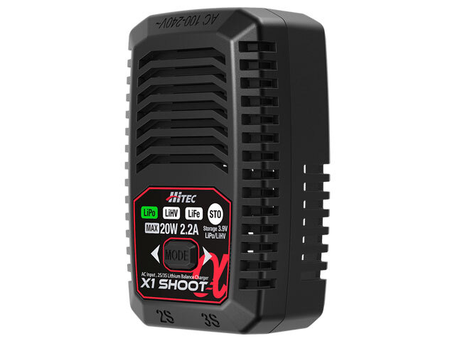 ハイテック ACバランス充・放電器 X1 シュート アルファ リポ2/3セル