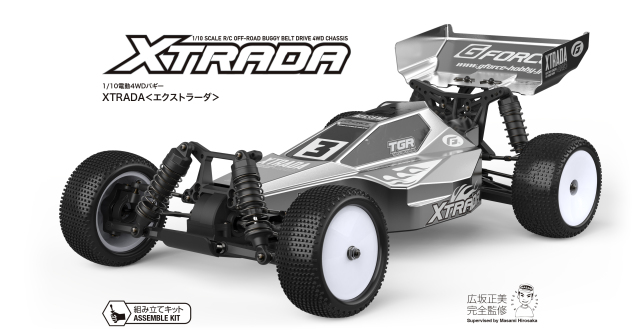 G-FORCE 1/10電動4WDバギー エクストラーダ XTRADA 4WD Buggy Kit