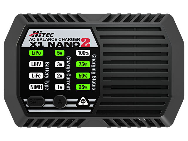 ハイテック ACバランス充電器 X1 NANO 2［ナノ 2］44366 HITEC