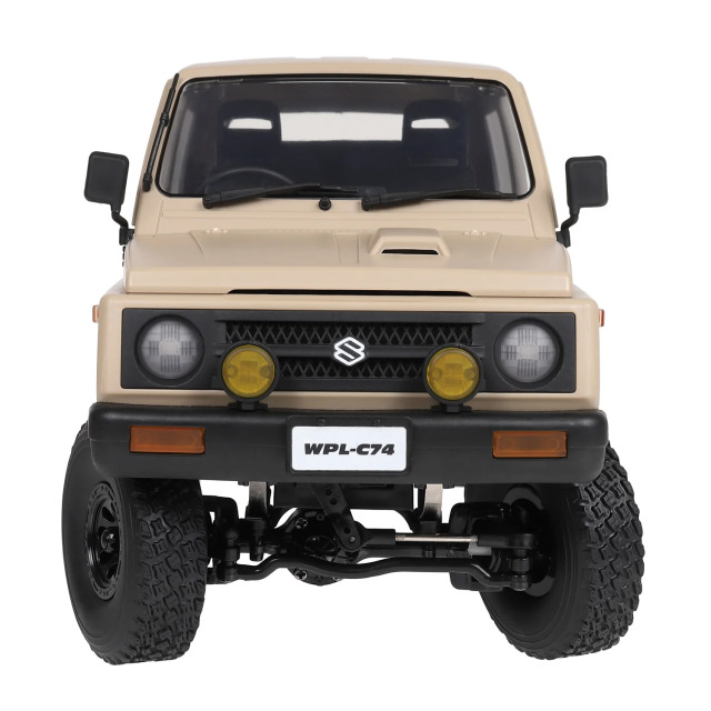 【開封のみ未走行】WPL C74 ジムニー JA11 コヨーテ色 RAYWOOD WPL JAPAN スズキ ジムニー(JA11) C74 RTR コヨーテ C74-CO