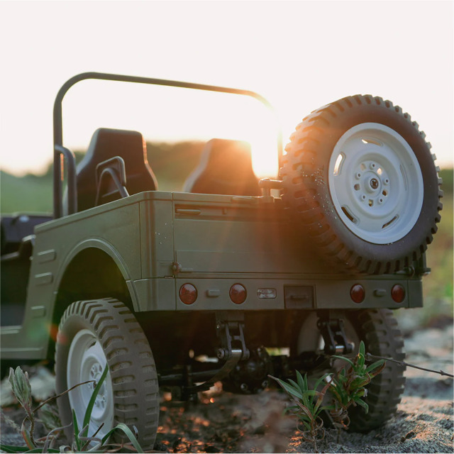 1*4様 WPL C84 RTR オリーブグリーン WPL JAPAN アウトドアラジコン スズキ ジムニー(SJ10 1型) 1/10