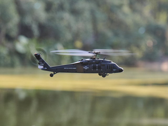 ジーフォース 2.4GHz 4chヘリコプター MH-60 INCR RTFセット 1/48 G