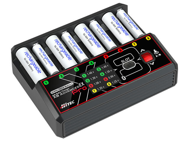 ハイテック 単3/ 単4充電器 AA/AAA チャージャー X8 アドバンス EX