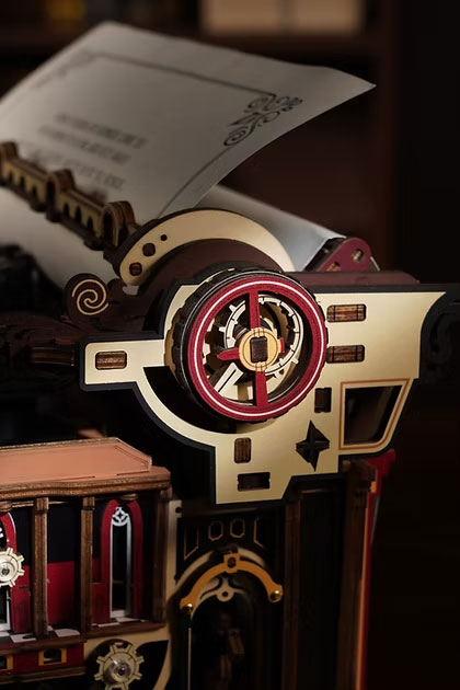 ROBOTIME DIYキット LK703C 機械式タイプライター（マジック