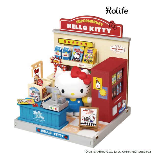 ROBOTIME DIYキット DA001 ハローキティのスーパー ROLIFE