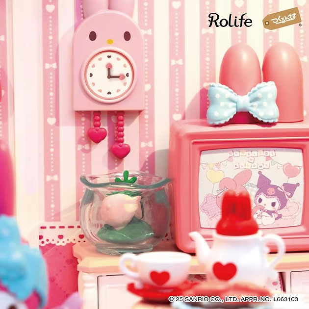 ROBOTIME DIYキット DWL01 マイメロディのリビングルーム ROLIFE