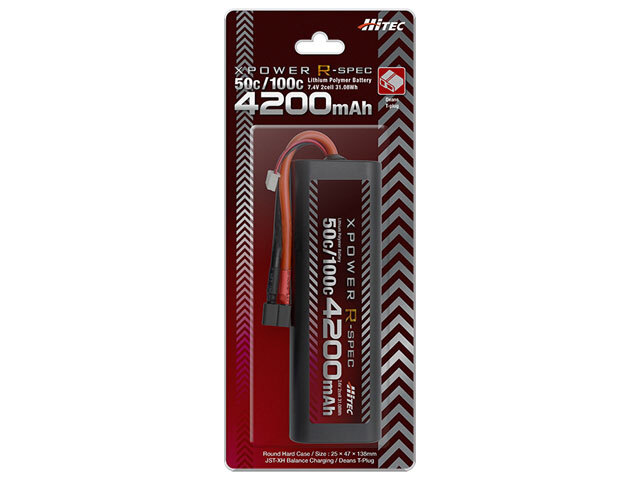 ハイテック XPOWER R-SPEC [エックスパワー Rスペック] Li-Po 7.4V