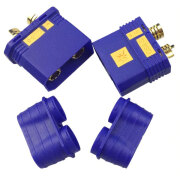 QS8 高電流対応アンチスパーク内蔵8mmゴールドコネクターオスメス1セット