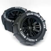 BOOST78 TS-01 サンドタイヤ＆ホイール 接着済(2個入)