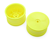 G-FORCE リヤディッシュホイール2.2インチ(イエロー)  Rear Dish Wheel 2.2 (Yellow) (Genova ジェノバ用オプションパーツ) GOP124