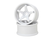 G-FORCE  スーパートラクションドリフト用ホイール（白）N-Type Drift Wheel Super Traction/+6/White  GD050 ジーフォース