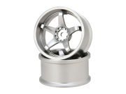 ジーフォース ドリフト用ホイール（マットシルバー） N-Type Drift Wheel/+6/Mat Silver  GD042 G-FORCE Gフォース