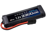 ハイテック XPOWER Ni-MH 7.2V 3300mAh タミヤタイプコネクター XP3300-NT-B HITEC
