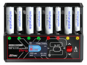 ハイテック 単3/ 単4充電器 AA/AAA チャージャー X8 アドバンス EX プロ (AA/AAA Charger X8 Advanced EX Pro) 44368