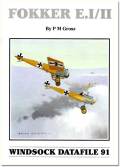 フォッカー E.I/II / FOKKER E.I/II (DATAFILES 91) 【メール便可】