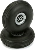 DUBRO 325T スレッドホイール Treaded Wheels 3-1/4インチ (83mm)