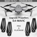 MA DJI Mavic Pro & Pro Platinum用アップグレード・プロペラ  MR-MC　8.3x4.4  (黒）4本セット